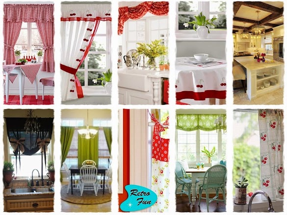 Elegant Kitchen Curtains - Modern & Stylish Kitchen Window Treatments And Valance Patterns