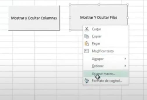 como asignar una macro a un boton en excel