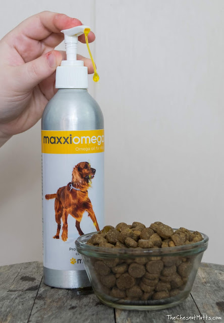 maxxipaws maxxiomega omega oil for dogs