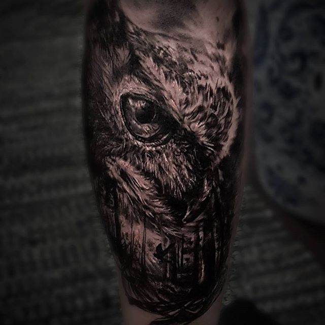 Gambar Tato Burung Hantu Terbaru Paling Keren | Owl Tattoo Design Pictures