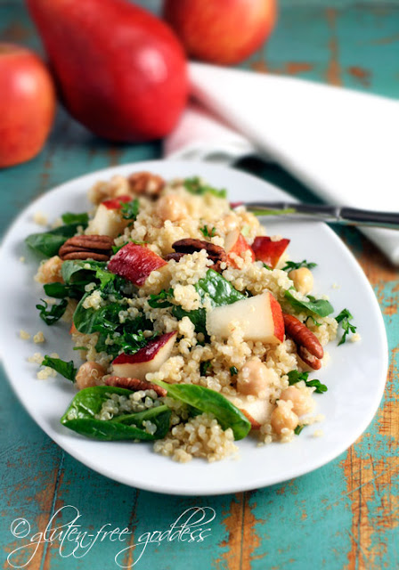 Gluten free vegetarian recipes starting with this autumn quinoa