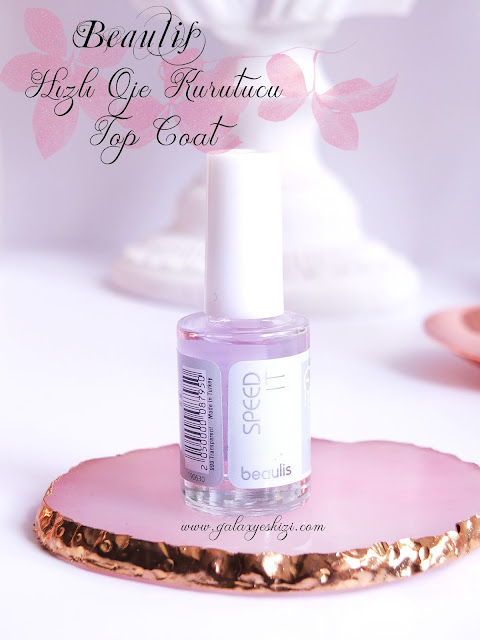 Beaulis Speed It / Hızlı Oje Kurutucu Top Coat 