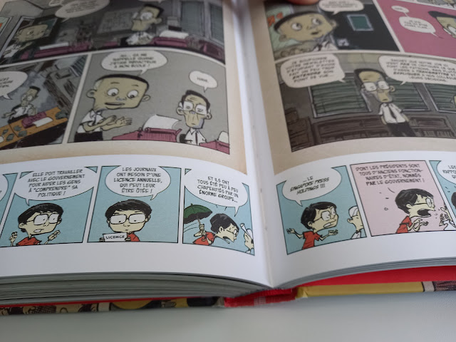 Charlie Chan Hock Chye, une vie dessinée. Sonny Liew. P236-237
