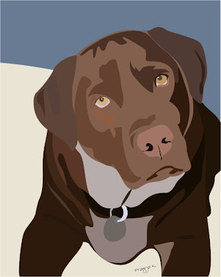 pet of the day,dog art