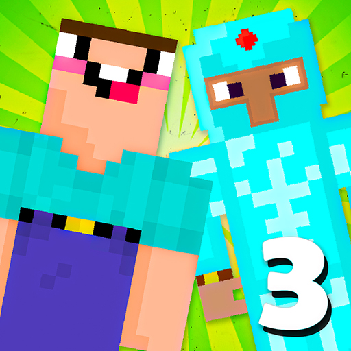 Noob vs. Pro 3 - Help Noob save his lover