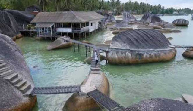 ALIF STONE PARK, TAMAN BATU UNIK DI TEPI PANTAI NATUNA