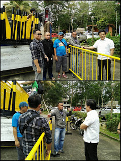 Marawi City installs traffic barriers in city busy streets