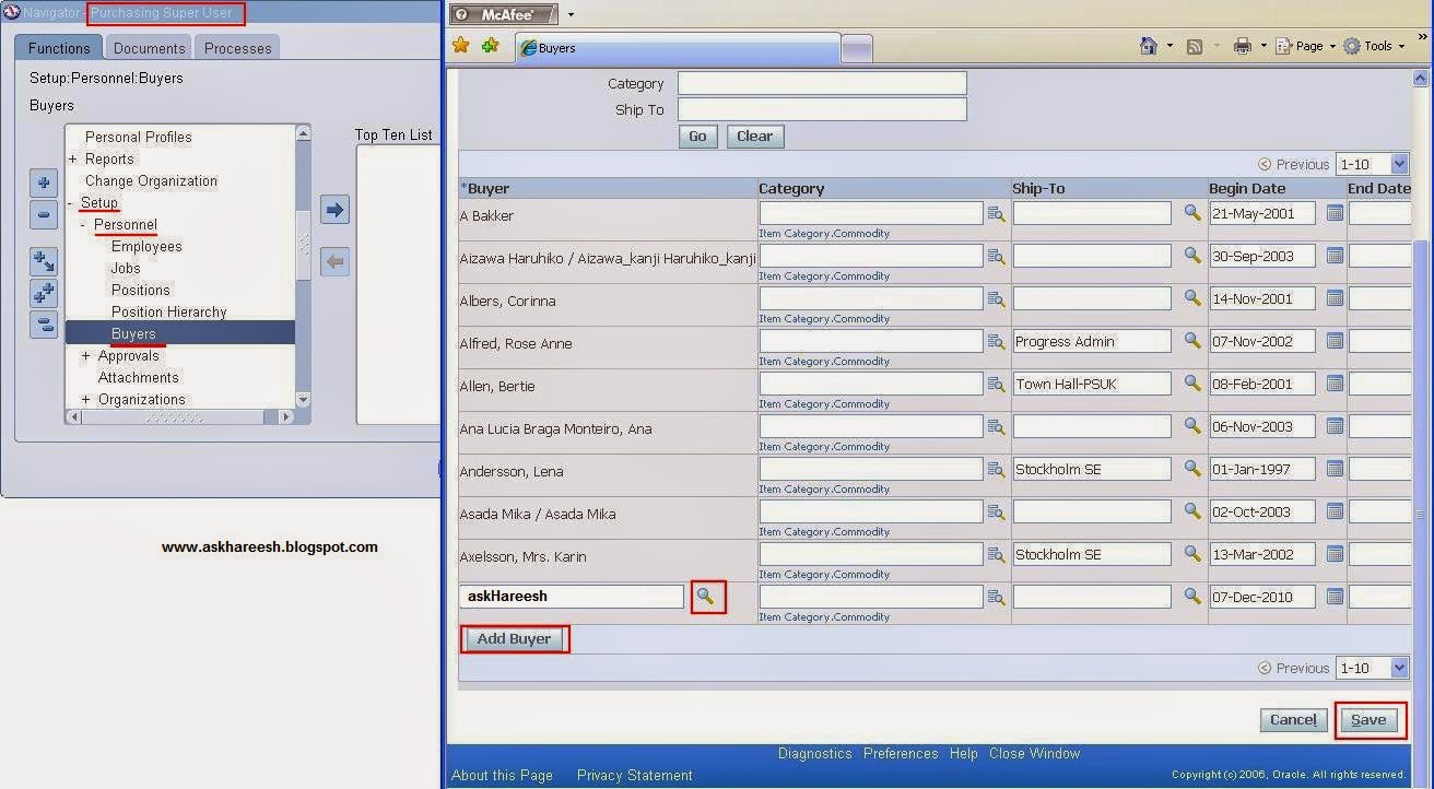 You are Not Setup as a Worker. To Access This Form You Need To Be a Worker, askHareesh blog for Oracle Apps