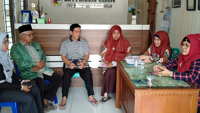 Salisma Ketika Rapat Komite KSPPS Koronggadang, Rabu (12/02/2020).