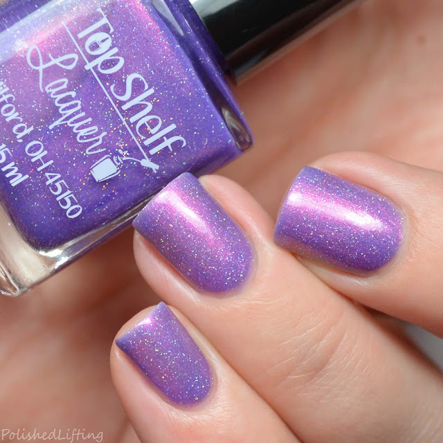 purple nail polish