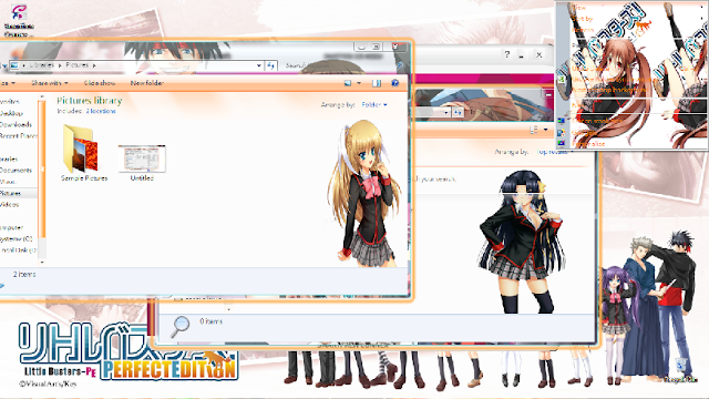 theme win 7 little busters