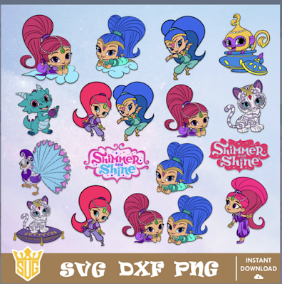 Top 15+ Shimmer And Shine Free SVG Cut Files For Vinyl And Crafts