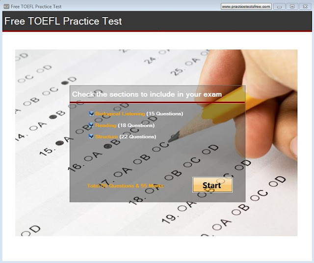 Download TOEFL Practice Test For Windows