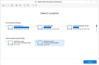 Stellar Photo Recovery Select Location