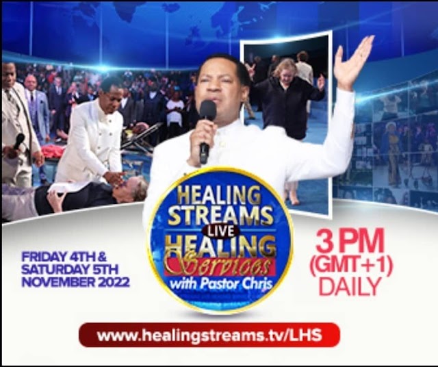 Saturating the clouds with prayer, as #HealingStreams Services with Pastor Chris come with liberating power