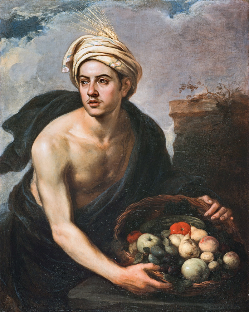 Young Man with a Basket of Fruit or Personification of Summer, c. 1640–50