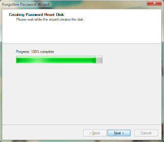 Membuat Password Reset Disk di Windows 7