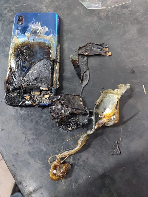 Xiaomi Redmi Note 7s Got Exploded