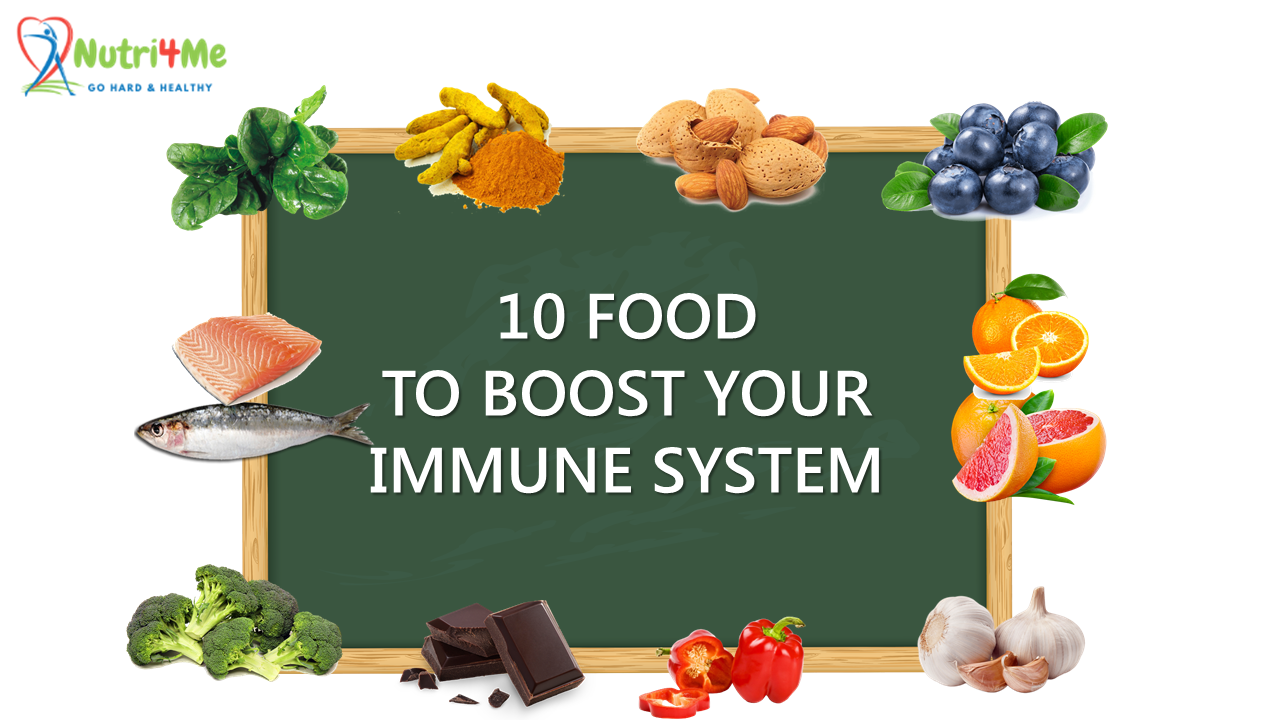 10 FOOD  TO BOOST YOUR  IMMUNE SYSTEM