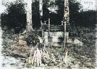 makam di desa situmorang samosir