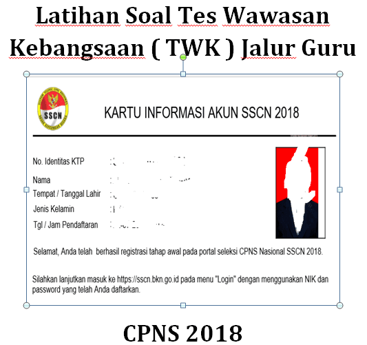 Latihan Soal  Tes  Wawasan Kebangsaan TWK Jalur Guru  