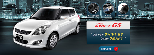Spesifikasi Suzuki All New Swift GS
