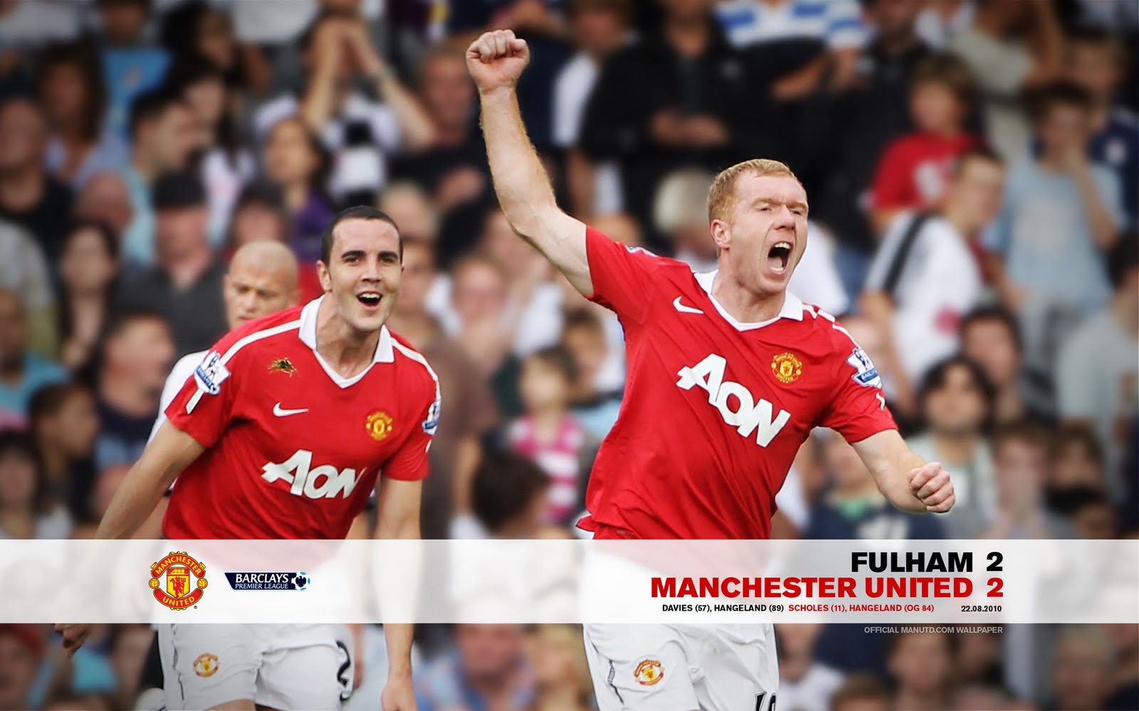 manchester united wallpaper android phone  Fulham Vs Manchester
