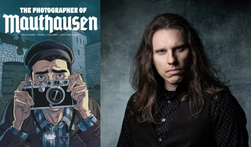 Graphic Novel Review | The Photographer of Mauthausen | cover and author photograph