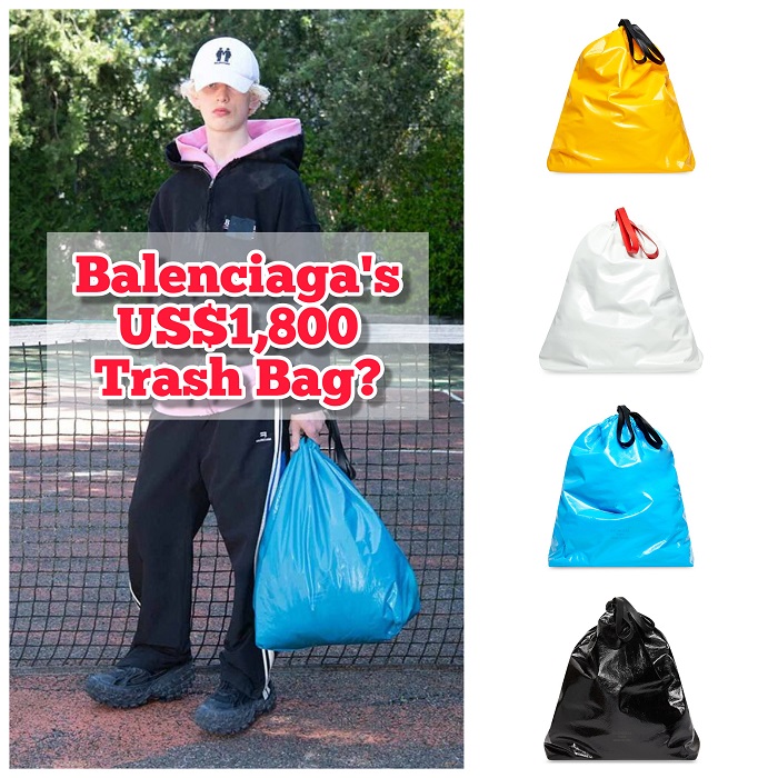 Balenciaga's Trash Pouch Will Cost You US$1,790