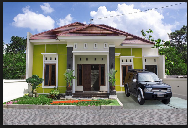 Cara desain dan membuat rumah  minimalis  modern 1 lantai 