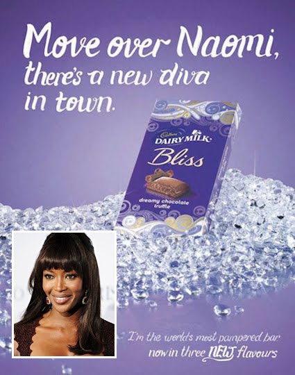 Propaganda Racista da Cadbury com Naomi Campbell