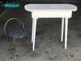 Wild Heart Gypsy Soul Vintage Dressing Table Makeover