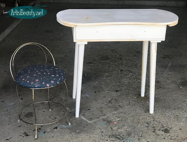 Wild Heart Gypsy Soul Vintage Dressing Table Makeover