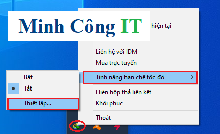 Tăng tốc idm