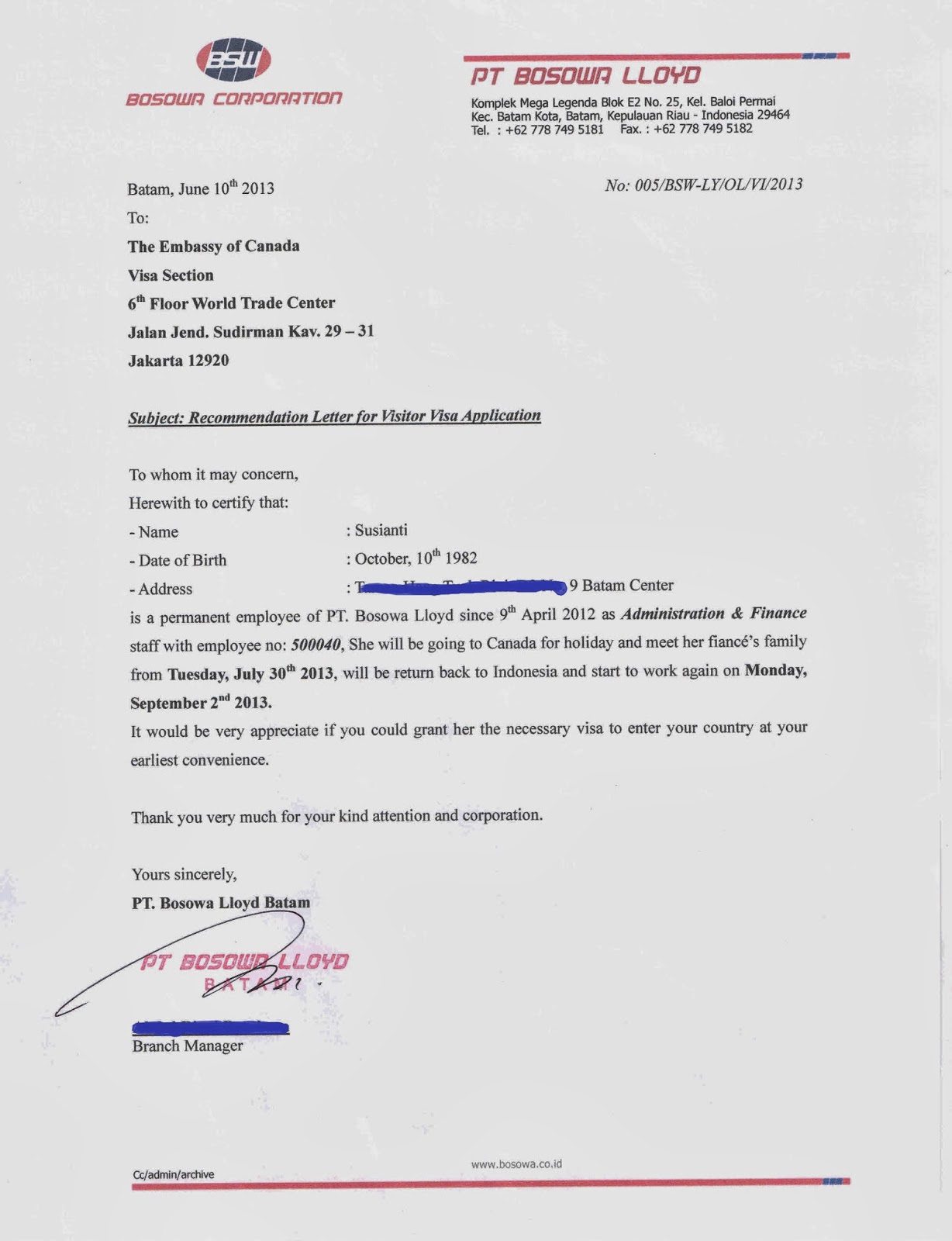 Kumpulan Contoh Surat Terbaru 2015  Laura Butragueño