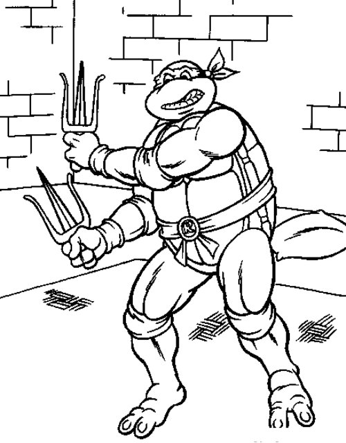 Crayola Teenage Mutant Ninja Turtles Giant Coloring Pages 