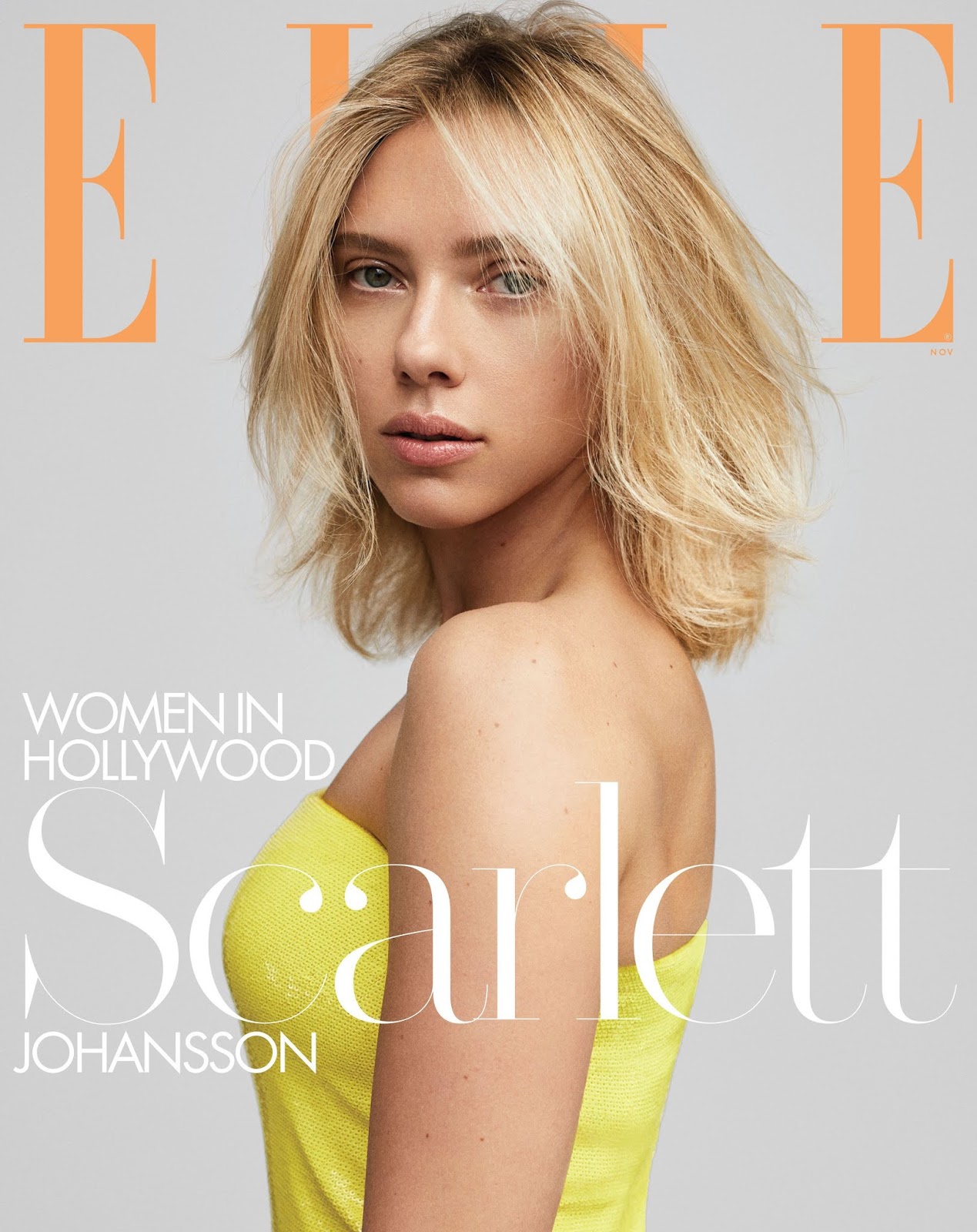 Scarlett Johansson – Elle Magazine “Women in Hollywood” Photo Shoot November 2019