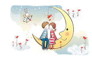 Gambar Kartun Romantis cinta