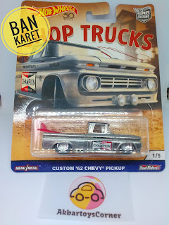 Hotwheels Custom 62 Chevy Pickup Real Rider