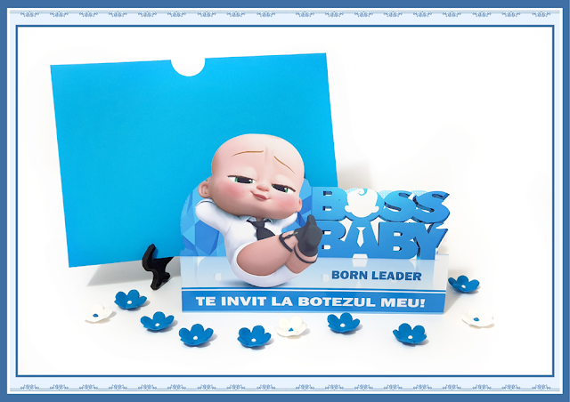 invitatii botez baby boss