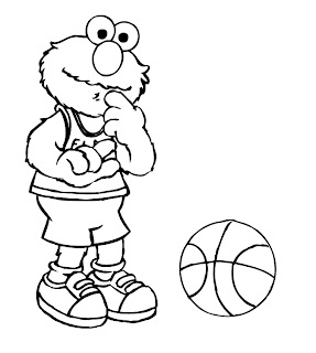 Elmo Coloring Pages