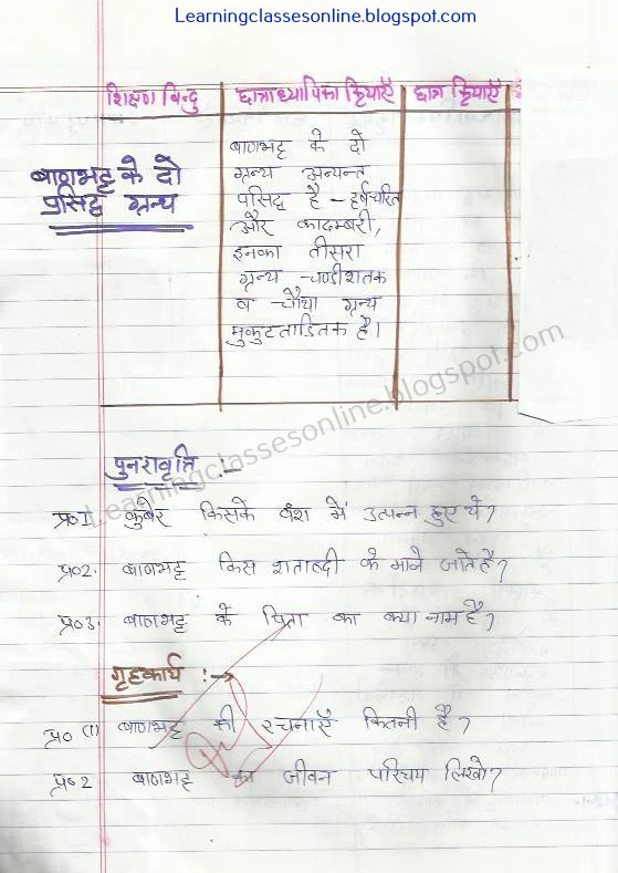 b.ed sanskrit lesson plans download