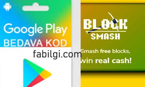 Bedava Google Play Kod Alma Sitesi Blocksmash 2021