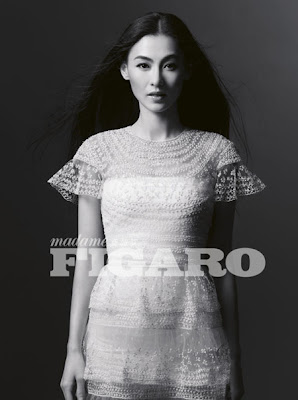 Cecilia Cheung poses for Figaro magazine to promote new film The Lion Roars 2