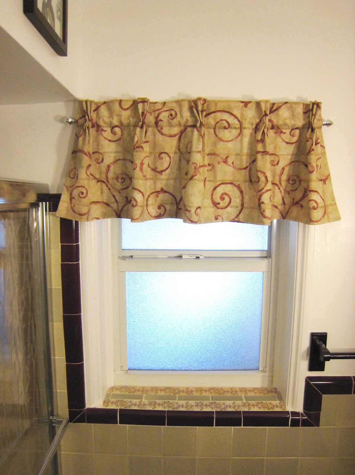 The ReFORMatory Bathroom  Window Valance