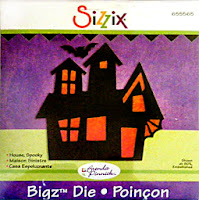 Sizzix Bigz die HOUSE, SPOOKY HAUNTED # 655565