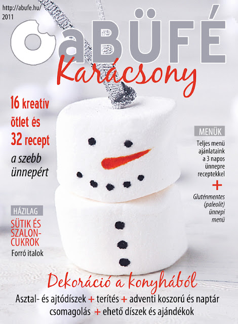 a Büfé magazin karácsonyi száma címlap fotó
