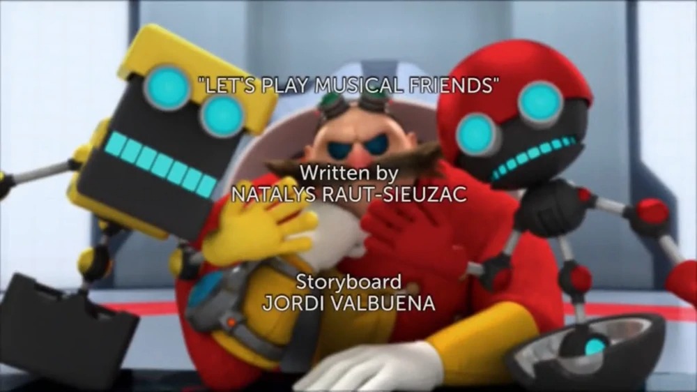 Hedgehogs Can't Swim: Sonic Boom, Episode 1.23: Let's Play Musical Friends