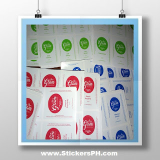 Waterproof Sticker Labels - Glam Organics