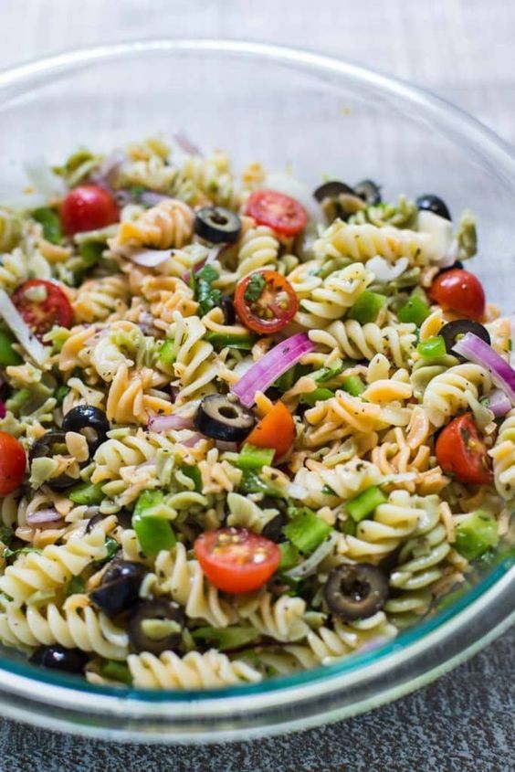 Easy Vegan Pasta Salad